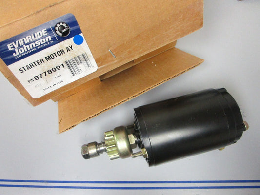 *NEW OEM* 0720 OMC Johnson Evinrude Starter Motor Assembly 778991 0778991