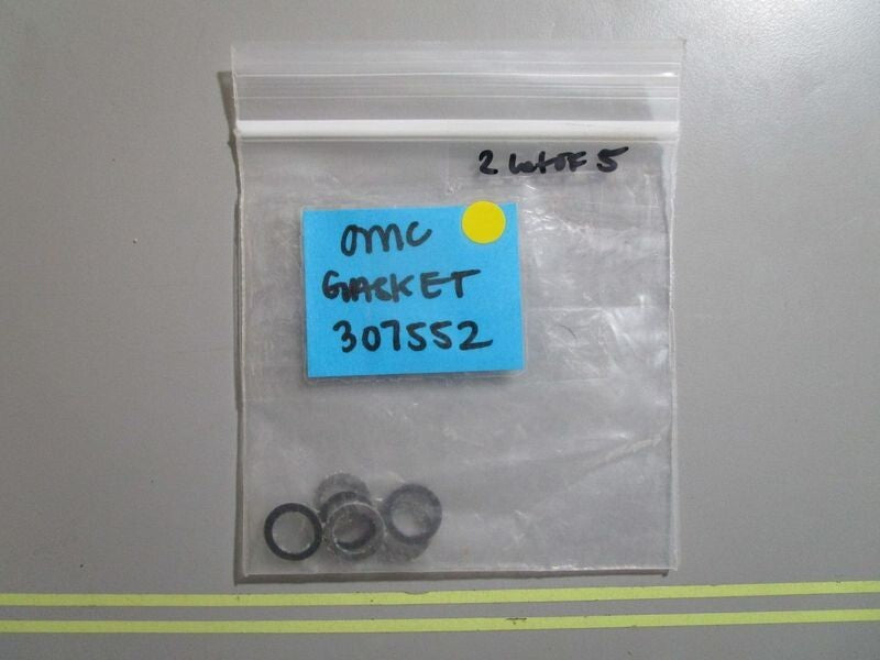 *NEW OEM* (LOT OF 5) 0770 OMC Johnson Evinrude Gasket 307552 0307552