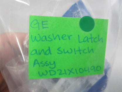 NEW OEM WD21X10490 GE Washer Latch & Switch Assembly 0810