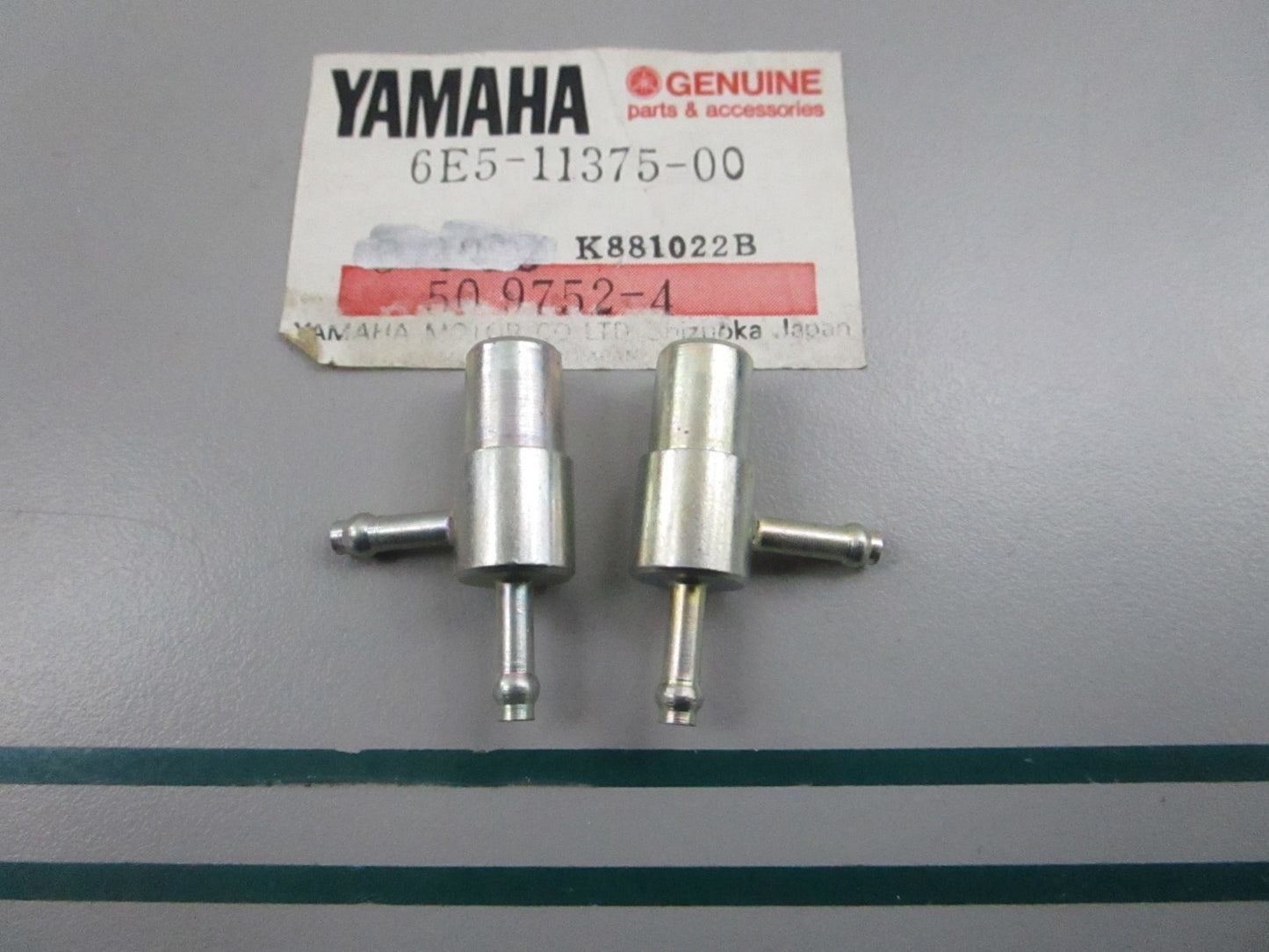 NEW OEM (LOT OF 2) 6E5-11375-00-00 Yamaha Hose Nipple 0810