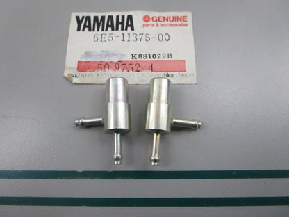 NEW OEM (LOT OF 2) 6E5-11375-00-00 Yamaha Hose Nipple 0810