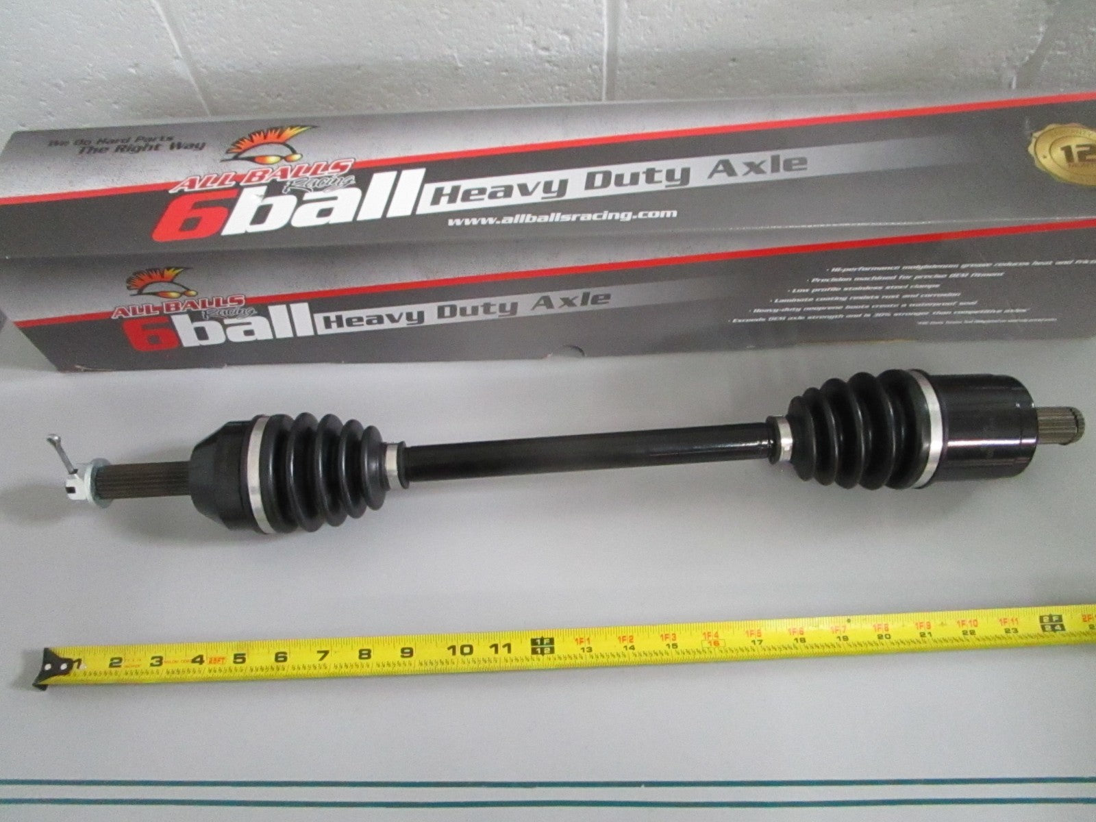 All Balls NEW AB6-PO-8-308 Polaris 6 Ball Heavy Duty CV Axle NOS Part 0820
