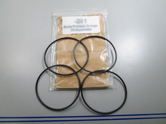 *NEW* (LOT OF 4) 0810 Buna-N Nitrile O-Ring -241