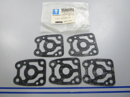 NEW OEM (LOT OF 5) 6E0-44316-00-00 Yamaha Water Pump Gasket 0810