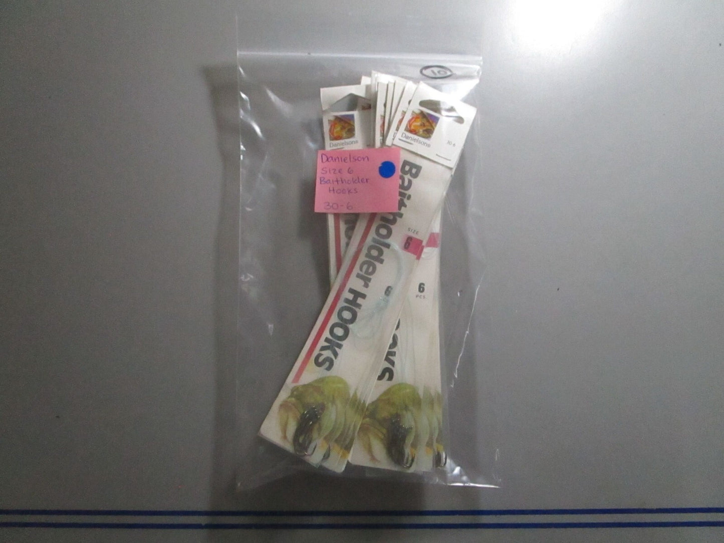 *NEW* 0770 Danielson Size 6 Baitholder Hooks 30-6