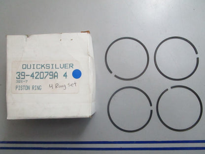 *NEW OEM* 0820 Mercury Quicksilver 4 Piston Ring Set 39-42079A4