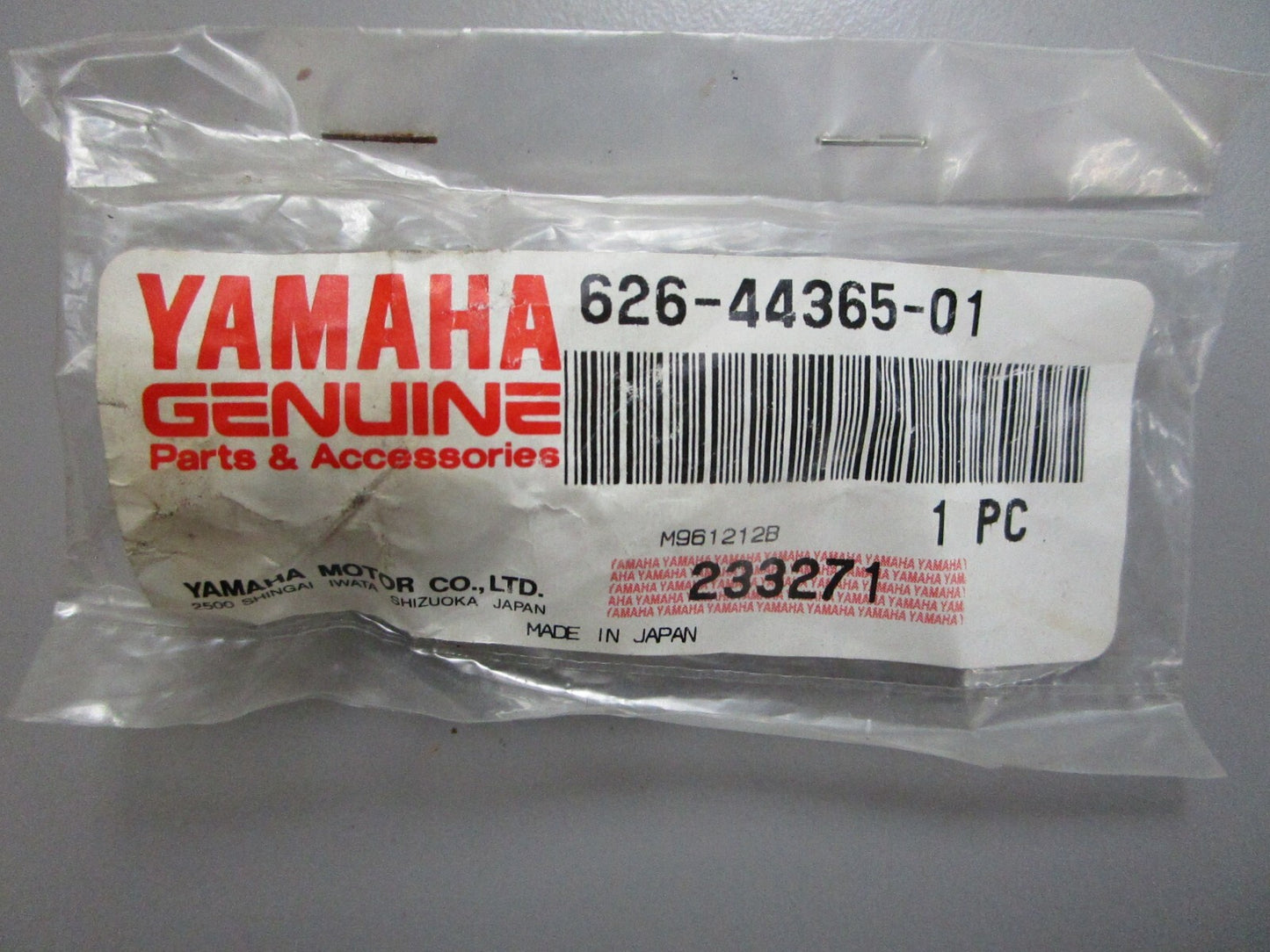 *NEW OEM* 0810 Yamaha Water Seal 626-44365-01-00
