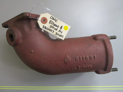 *NEW OEM* 0820 OMC Johnson Evinrude Elbow & Stud Ay 380447 0380447 311601