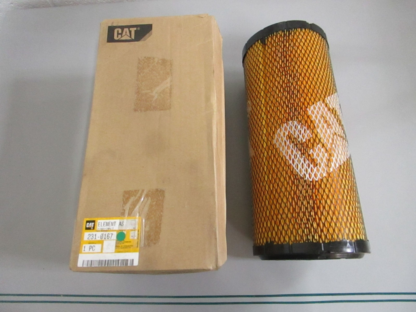 Caterpillar CAT 231-0167 Std Efficiency Engine Air Filter Kit NEW OEM 0820