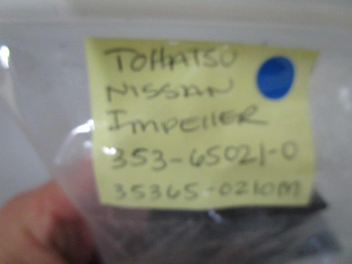 *NEW OEM* 0810 Tohatsu Nissan Impeller 353-65021-0 35365-0210M