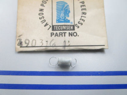 NEW OEM 490316 Tecumseh Extension Spring 0810