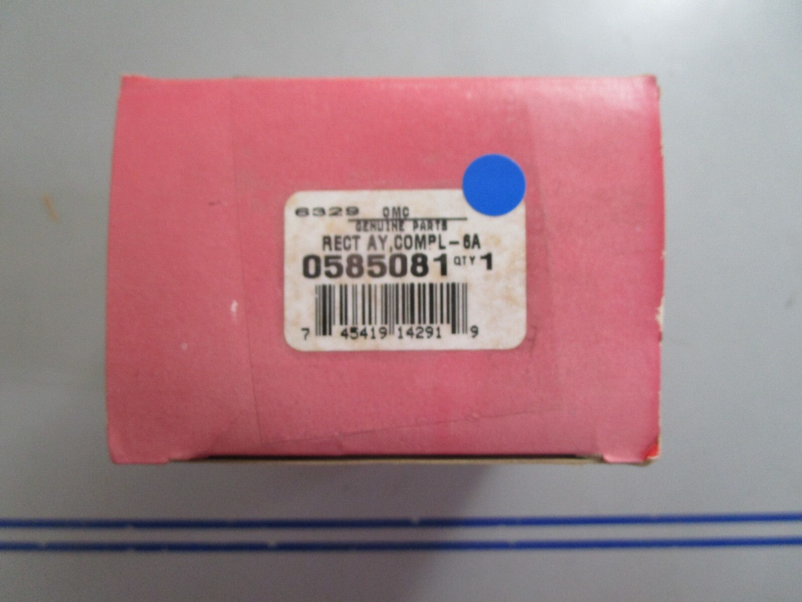 *NEW OEM* 0810 OMC Johnson Evinrude Complete 6A Rectifier Ay 585081 0585081