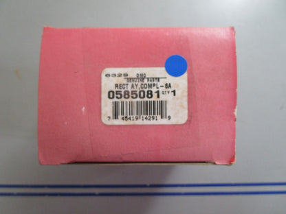 *NEW OEM* 0810 OMC Johnson Evinrude Complete 6A Rectifier Ay 585081 0585081