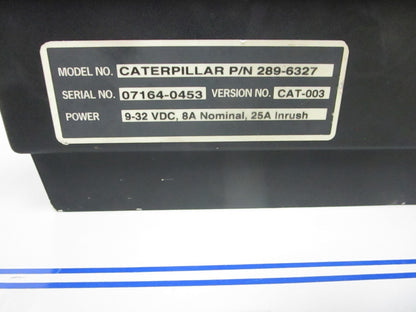 *NEW OEM* 0720 Caterpillar 9-32 VDC Control GP-Monitor GP-ELEK 289-6327 CAT-003