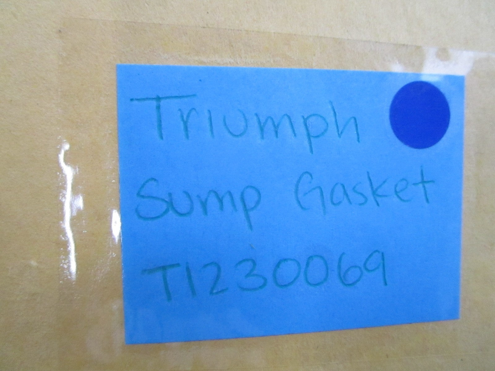 *NEW OEM* 0810 Triumph Sump Gasket T1230069
