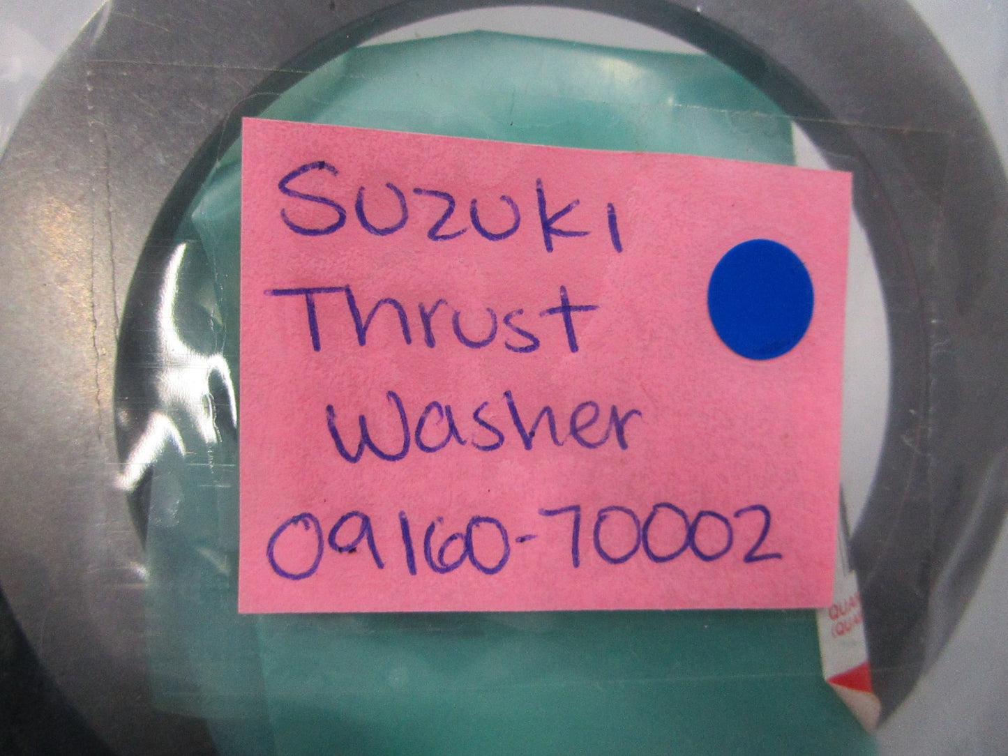NEW OEM 09160-70002 Suzuki Thrust Washer 0810