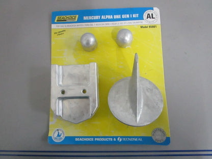 NEW 95001 Seachoice Alpha I Gen I Anode Kit For: Mercury 0820