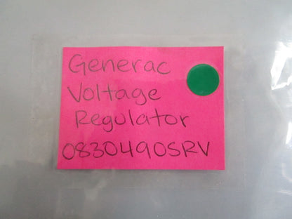 NEW OEM 0830490SRV Generac Voltage Regulator 0820
