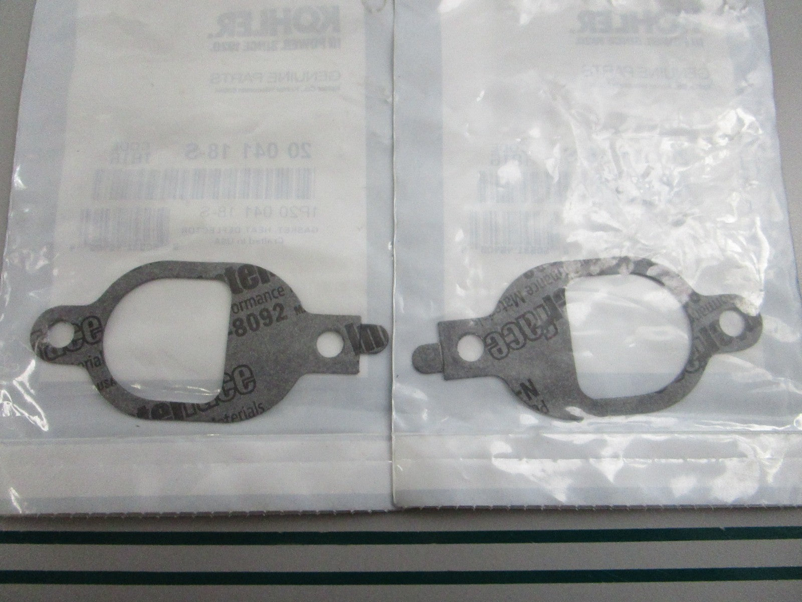 NEW OEM (LOT OF 2) 20 041 18-S Kohler Heat Deflector Gasket 0810