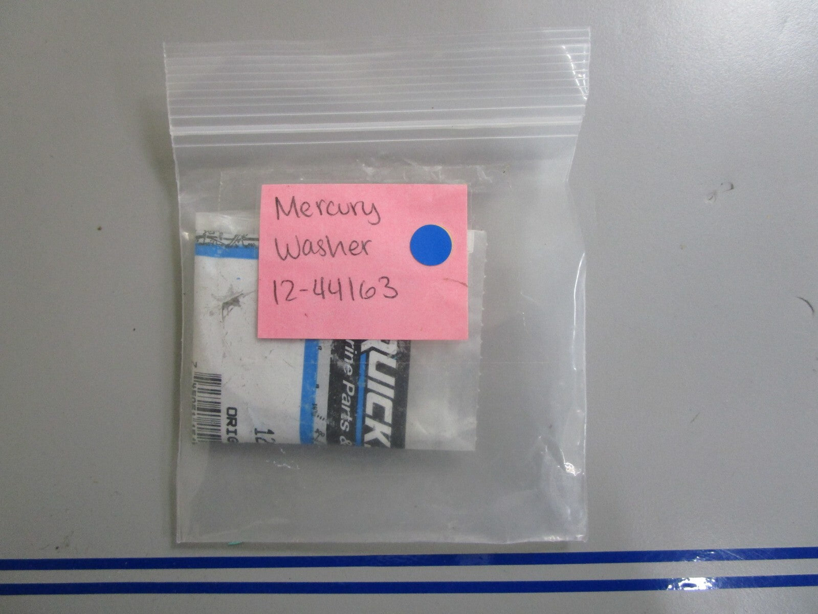 *NEW OEM* (LOT OF 2) 0810 Mercury Quicksilver Washer 12-44163