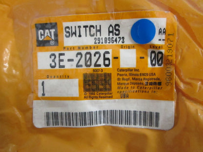 NEW OEM 3E-2026 CAT Switch Assy 0820