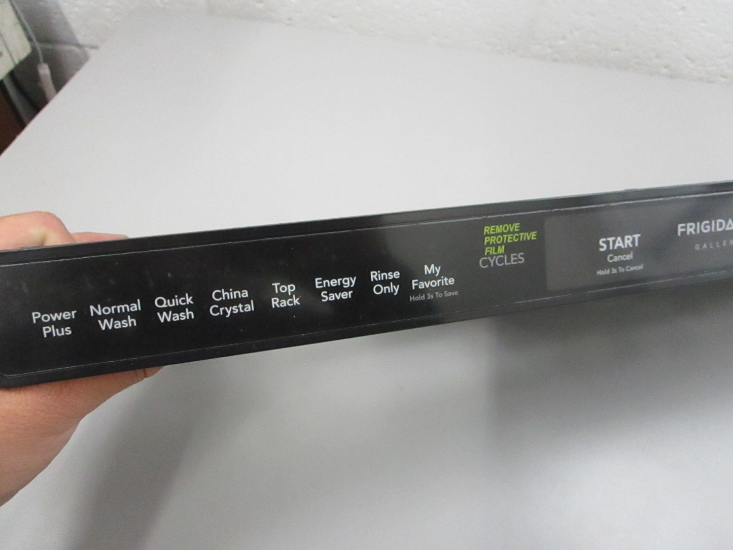 NEW OEM 5304520552 Electrolux Frigidaire Dishwasher Console Panel 0810