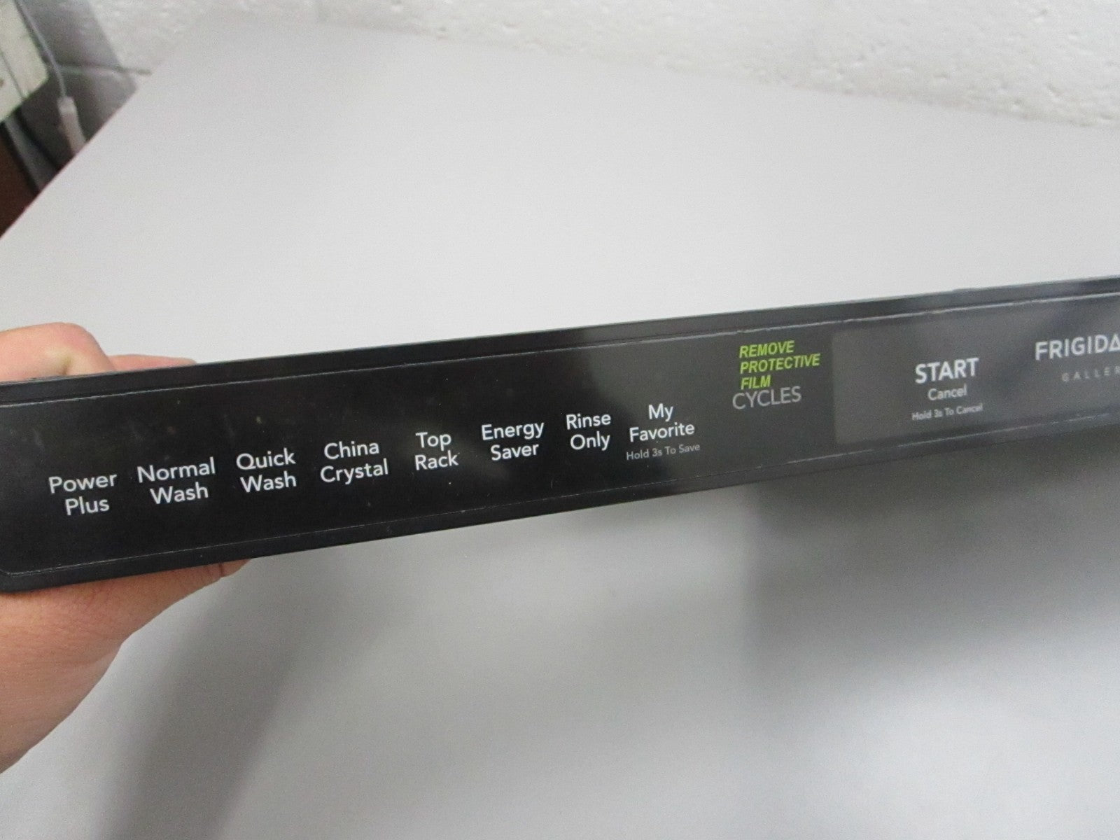 NEW OEM 5304520552 Electrolux Frigidaire Dishwasher Console Panel 0810