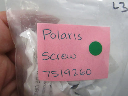 NEW OEM (LOT OF 3) 7519260 Polaris Screw 0810