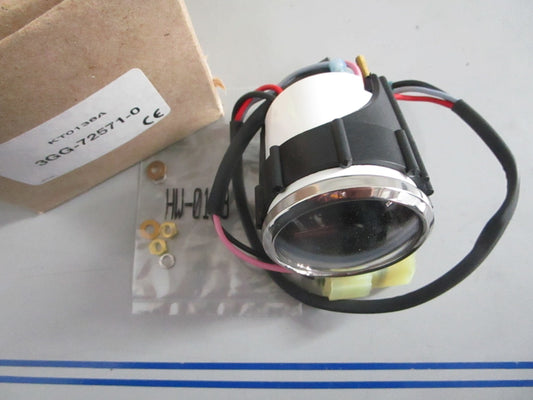 NEW OEM 3GG-72571-0 Tohatsu 2" Black Trim Gauge 0820