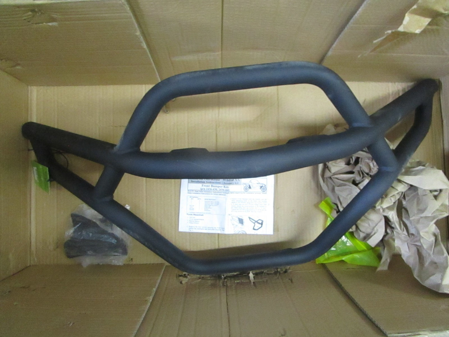 *NEW OEM* 0820 Textron Arctic Cat Wildcat XX Front Bumper Kit 2436-430