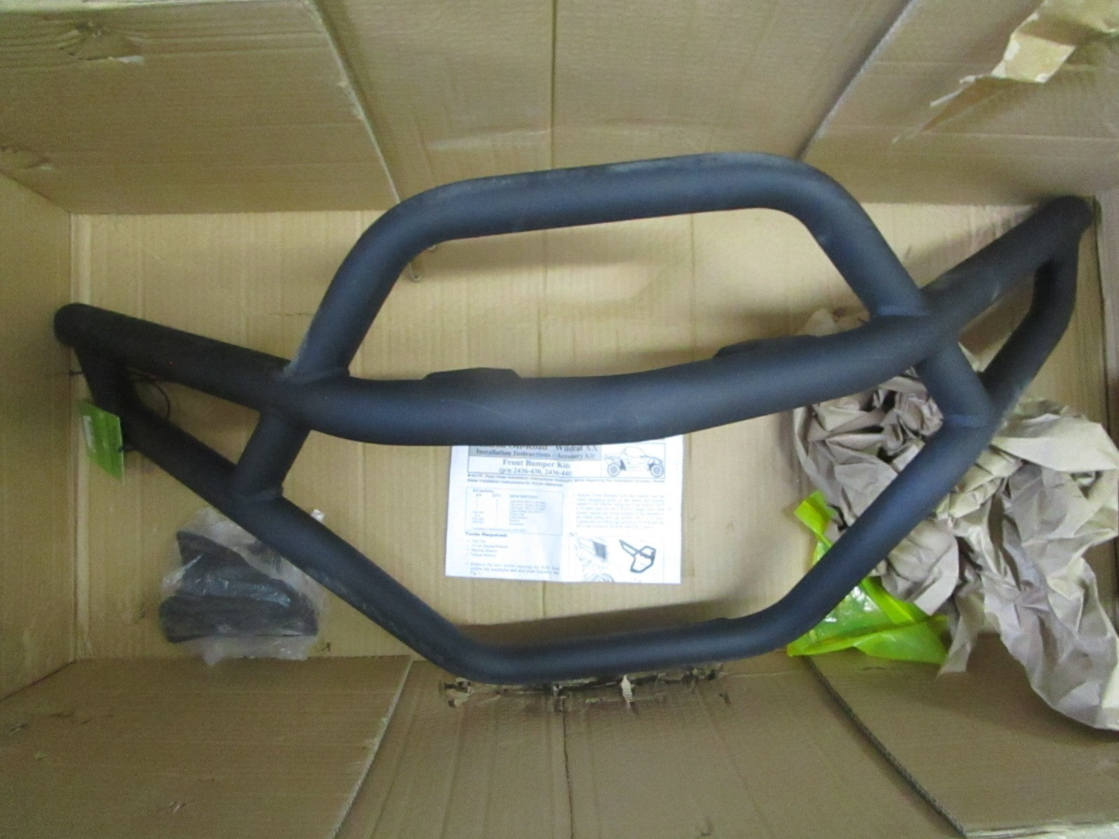 *NEW OEM* 0820 Textron Arctic Cat Wildcat XX Front Bumper Kit 2436-430