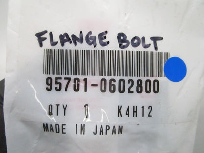 *NEW OEM* 0810 Honda Flange Bolt 95701-0602800