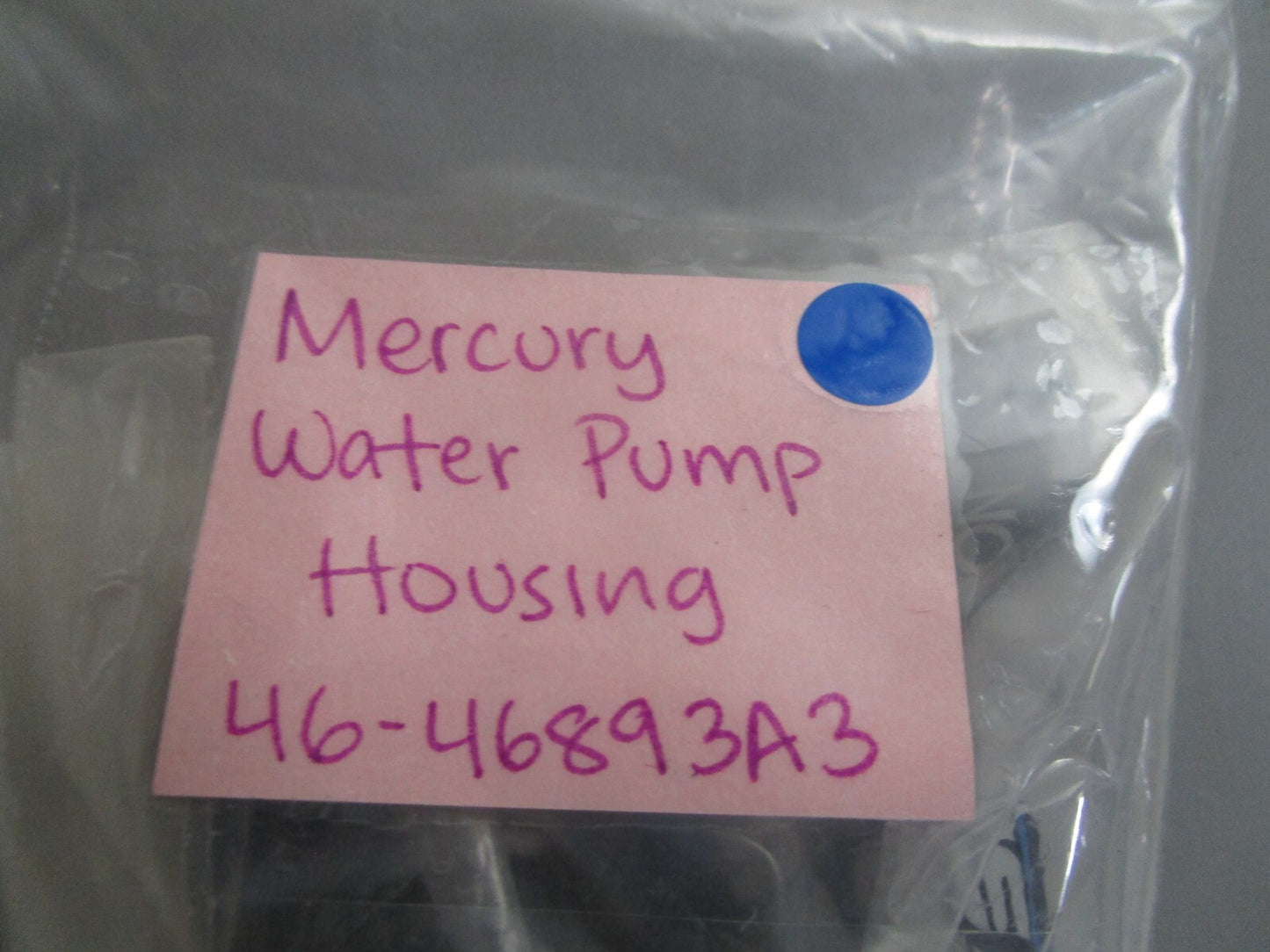 *NEW OEM* 0810 Mercury Quicksilver Water Pump Housing 46-46893A3