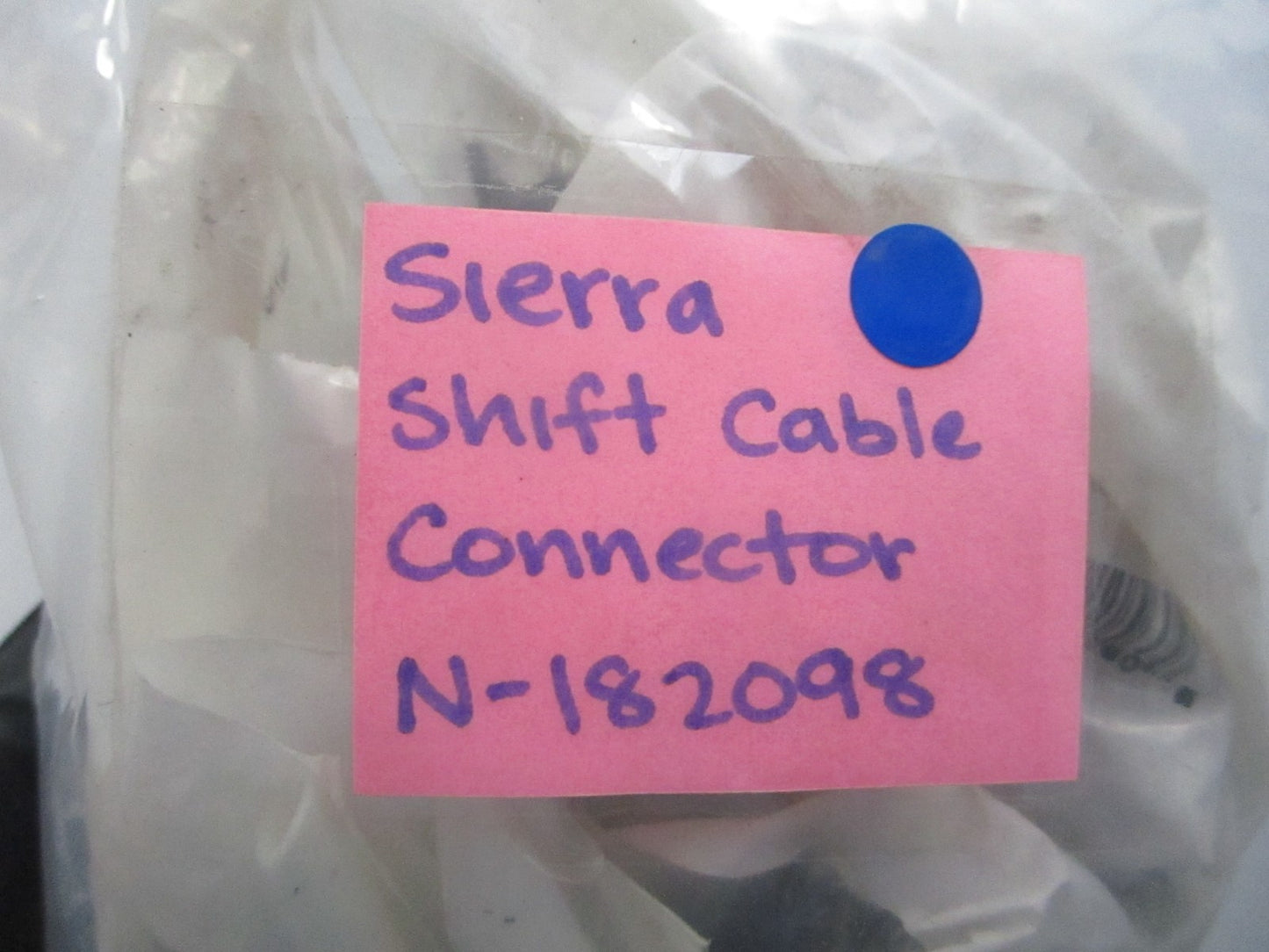 NEW N-182098 Sierra Shift Cable Connector 0810