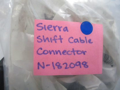 NEW N-182098 Sierra Shift Cable Connector 0810