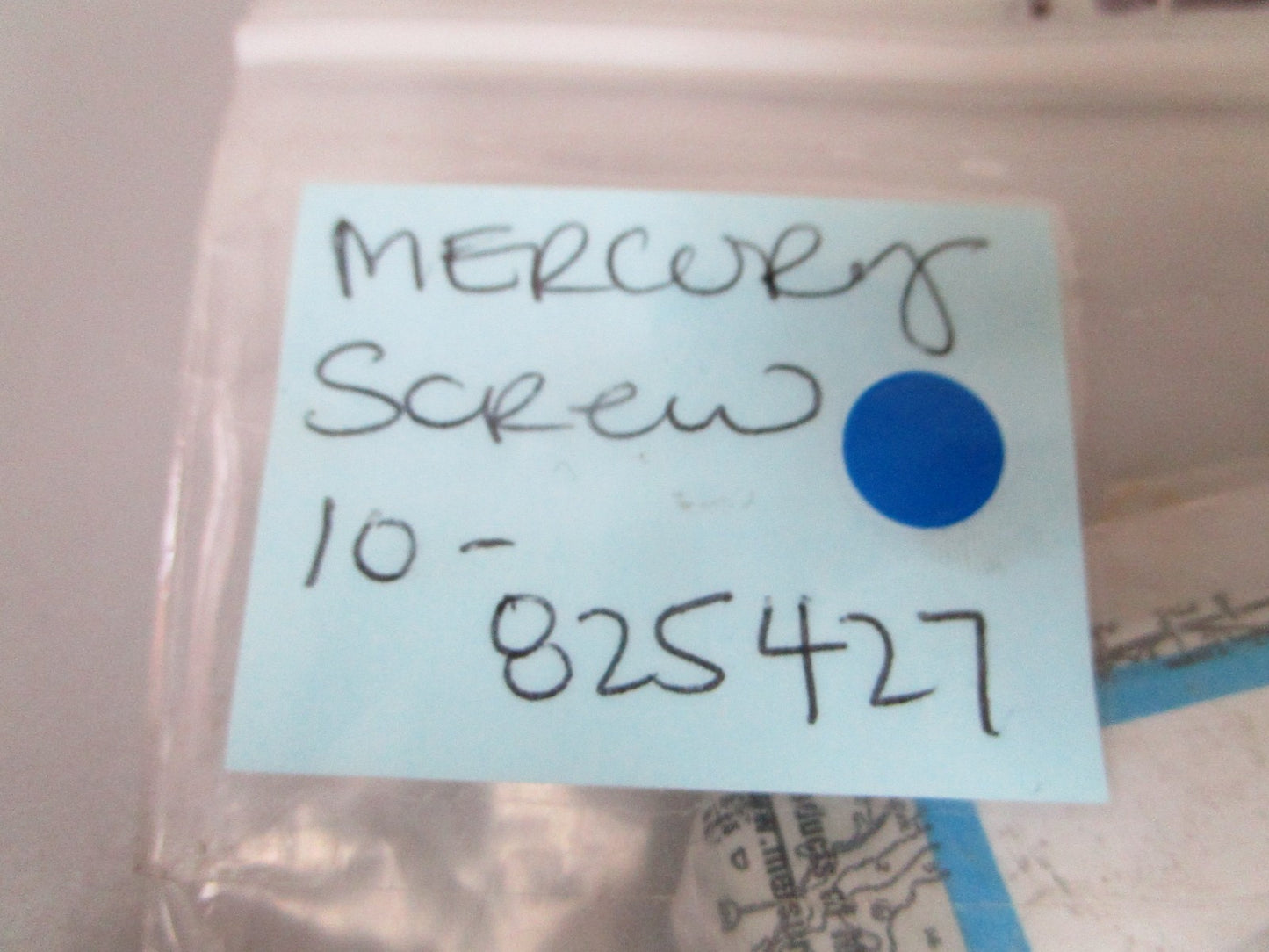 NEW OEM (LOT OF 2) 10-825427 Mercury Quicksilver Screw 0810