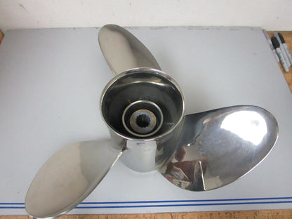 *NEW OEM* 0720 Yamaha RH 3 Blade Stainless Steel 14½ x 25 Propeller 66K-45972-B0