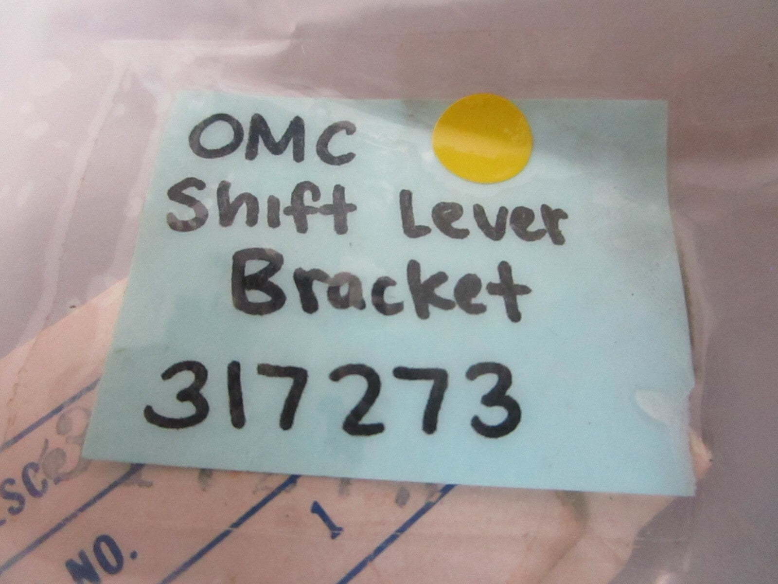 *NEW OEM* 0750 OMC Johnson Evinrude SHIFT LEVER BRACKET 317273 0317273
