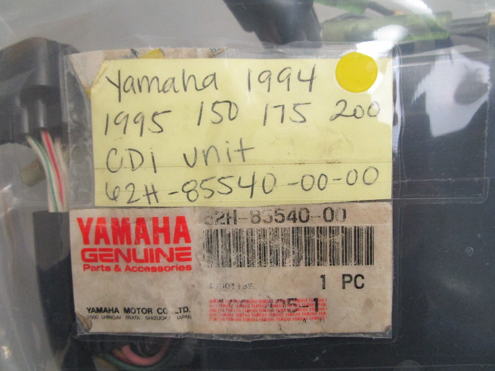 *NEW OEM* 0820 Yamaha 1994 1995 150 175 200 CDI Unit 62H-85540-00-00