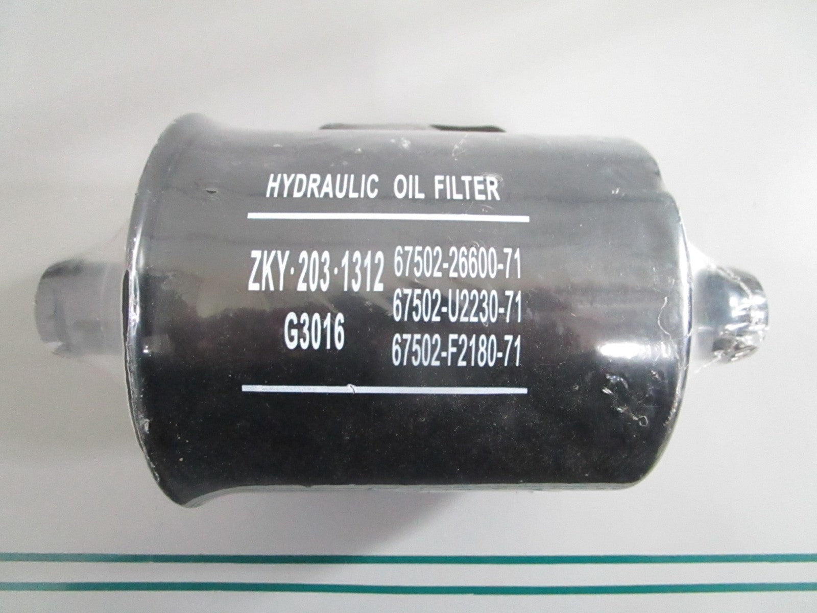 NEW ZKY.203.1312 Hydraulic Oil Filter Rep: 67502-26600-71 Toyota 0820