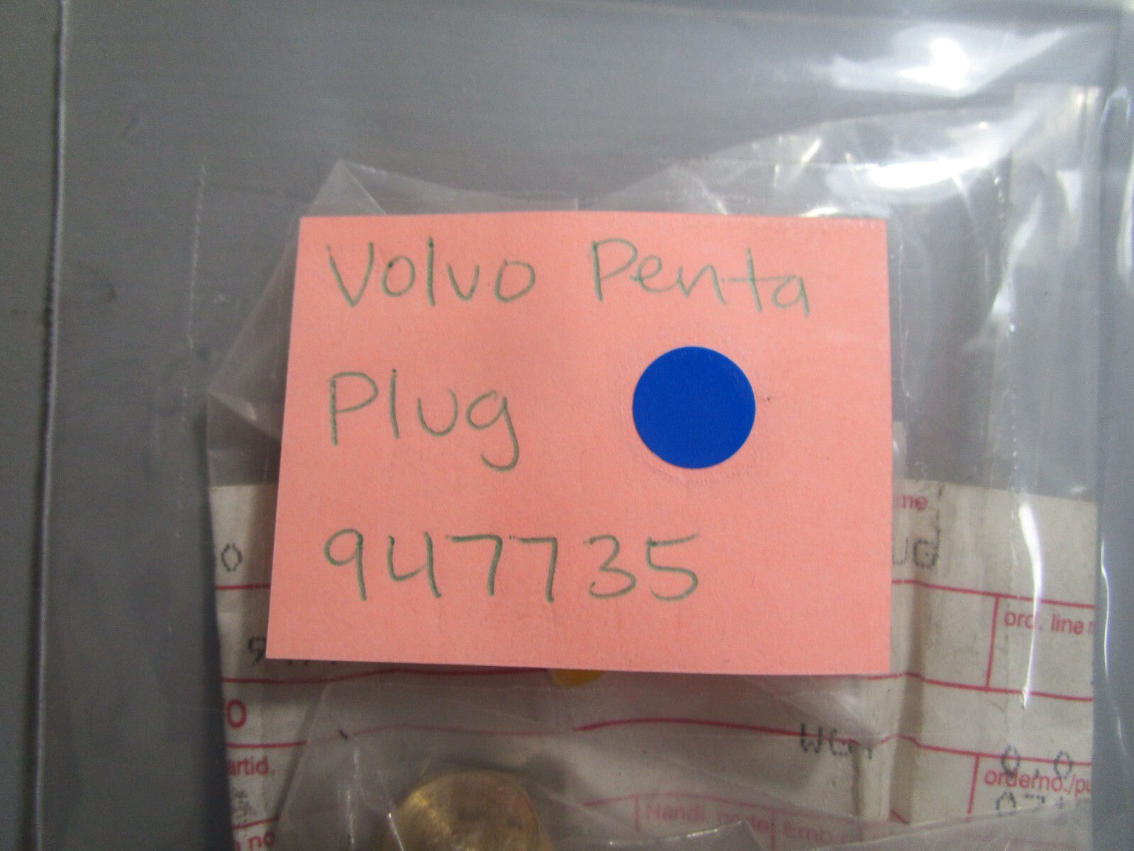 *NEW OEM* 0770 Volvo Penta Plug 947735