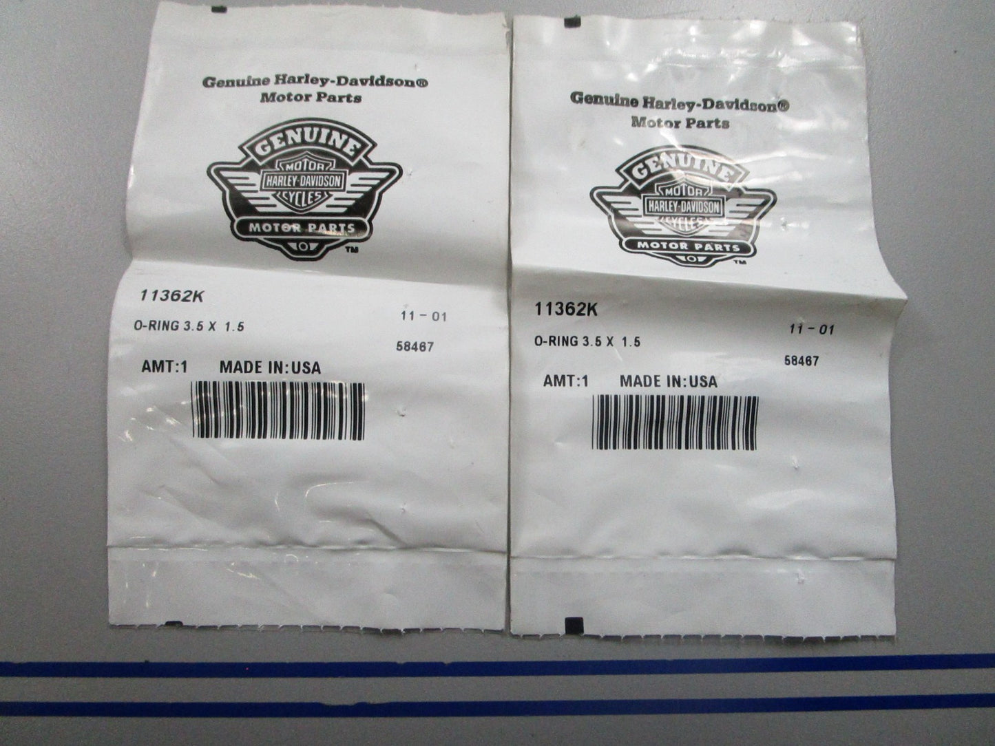 *NEW OEM* (LOT OF 2) 0810 Harley Davidson O-Ring 11362K