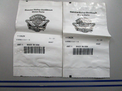 *NEW OEM* (LOT OF 2) 0810 Harley Davidson O-Ring 11362K