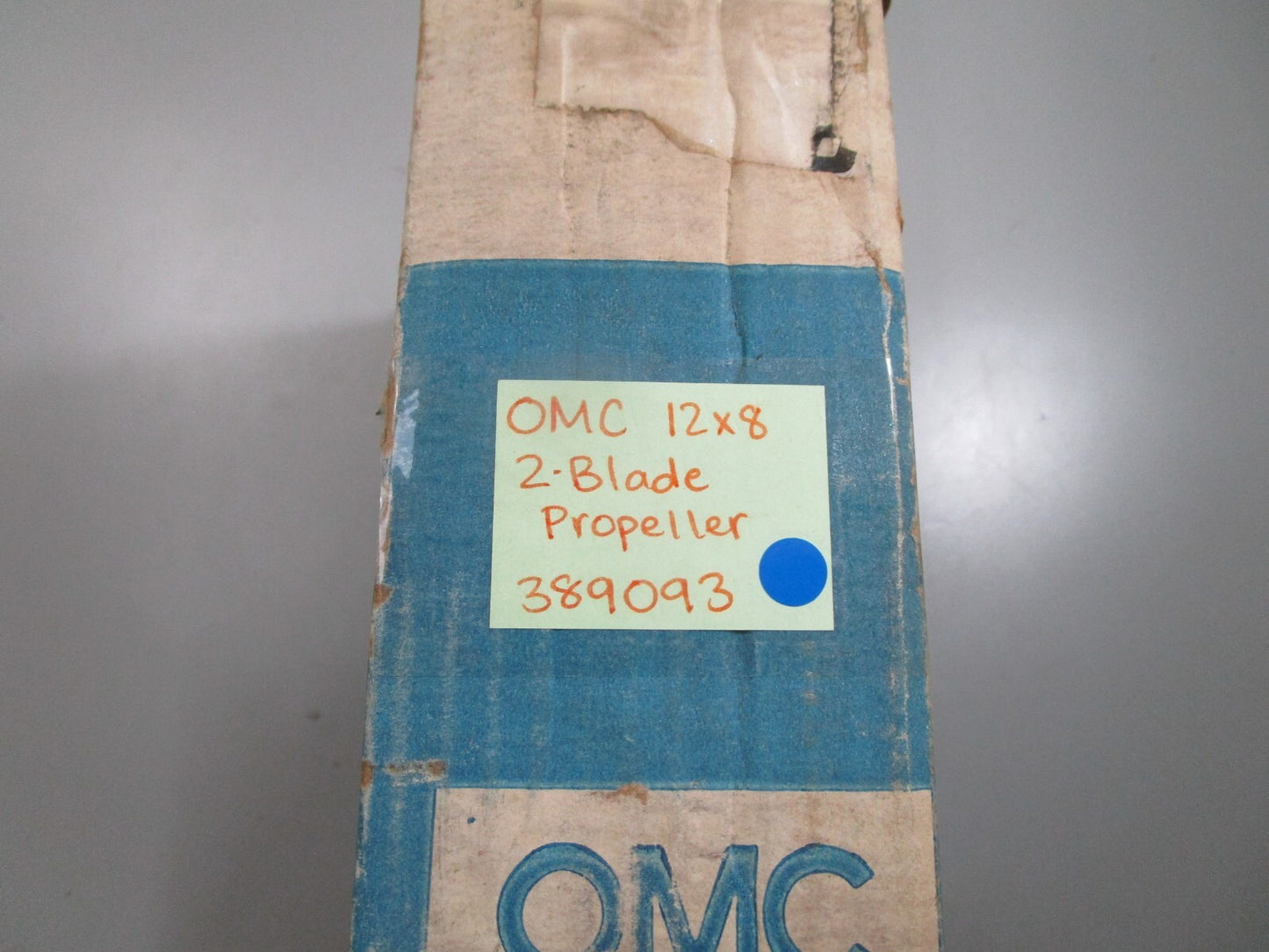 *NEW OEM* 0820 OMC Johnson Evinrude 12×8 2-Blade Propeller 389093 0389093