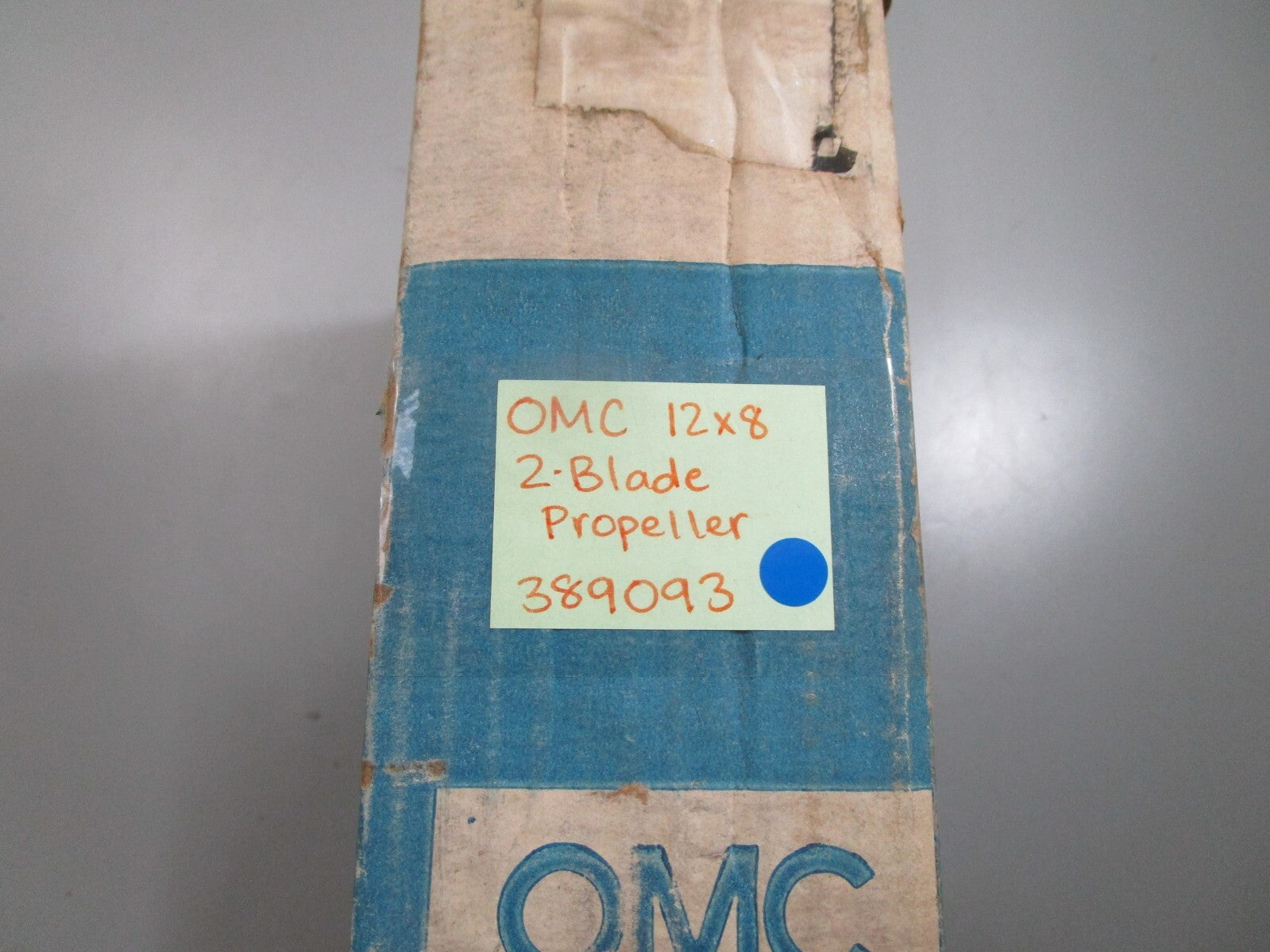 *NEW OEM* 0820 OMC Johnson Evinrude 12×8 2-Blade Propeller 389093 0389093