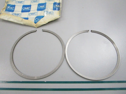 NEW OEM 385666 0385666 OMC Johnson Evinrude 2 Piston Ring Set 0810