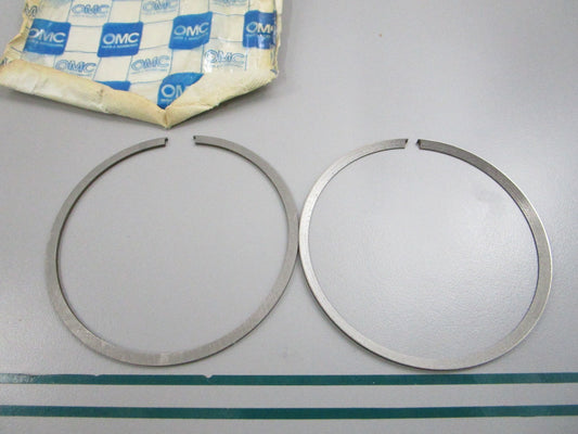 NEW OEM 385666 0385666 OMC Johnson Evinrude 2 Piston Ring Set 0810