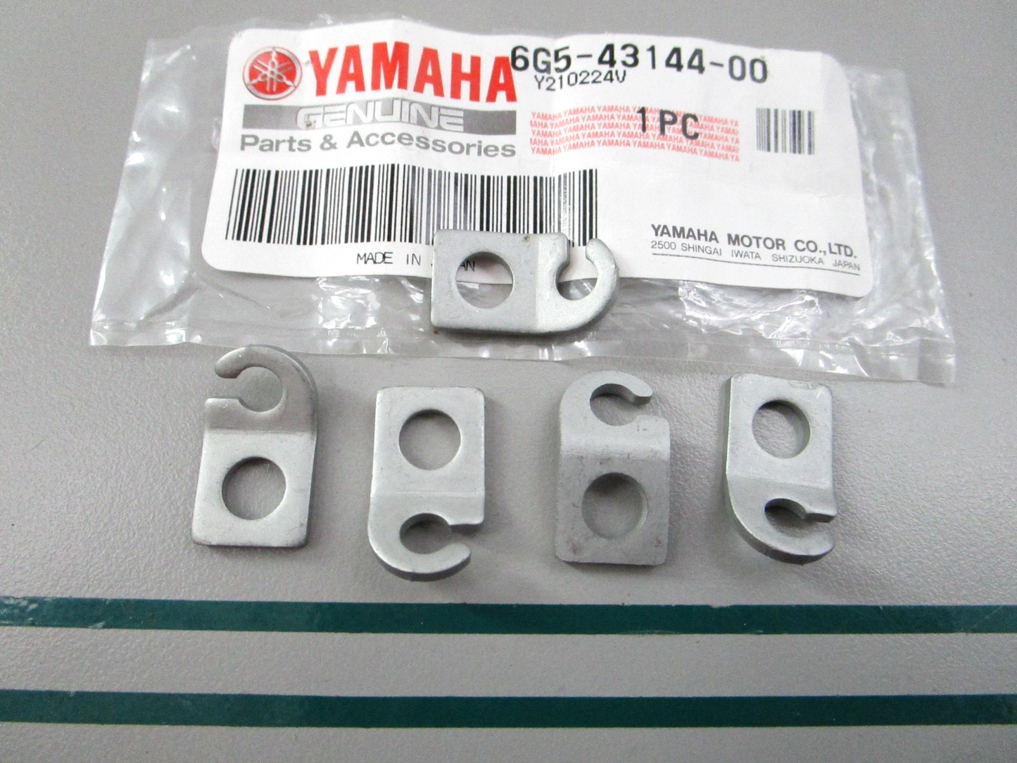 NEW OEM (LOT OF 5) 6G5-43144-00-00 Yamaha Spring Hook 0810
