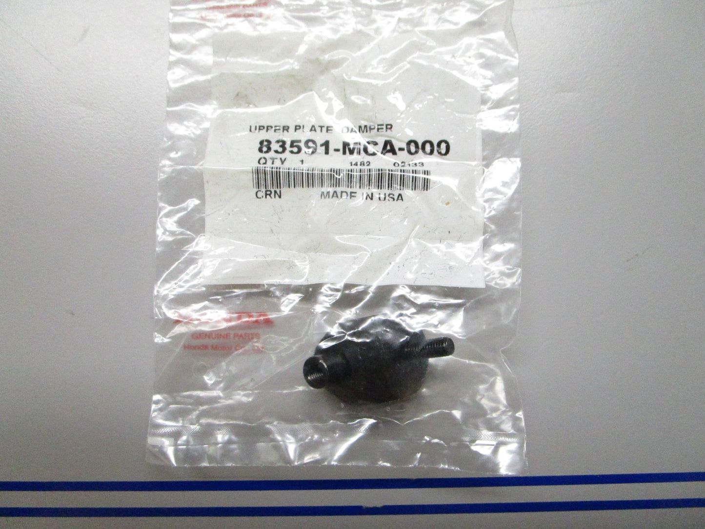 *NEW OEM* 0810 Honda Upper Plate Damper 83591-MCA-000