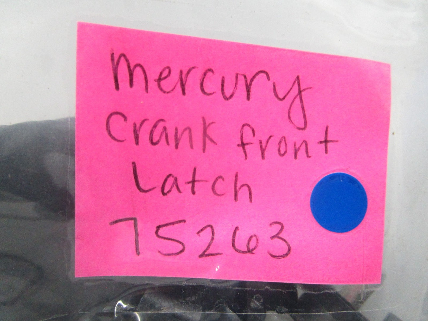 NEW OEM 75263 Mercury Quicksilver Crank Front Latch 0810